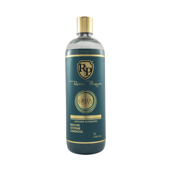 Botella de 1 litro de Matizador Green Toner de Robson Peluquero.